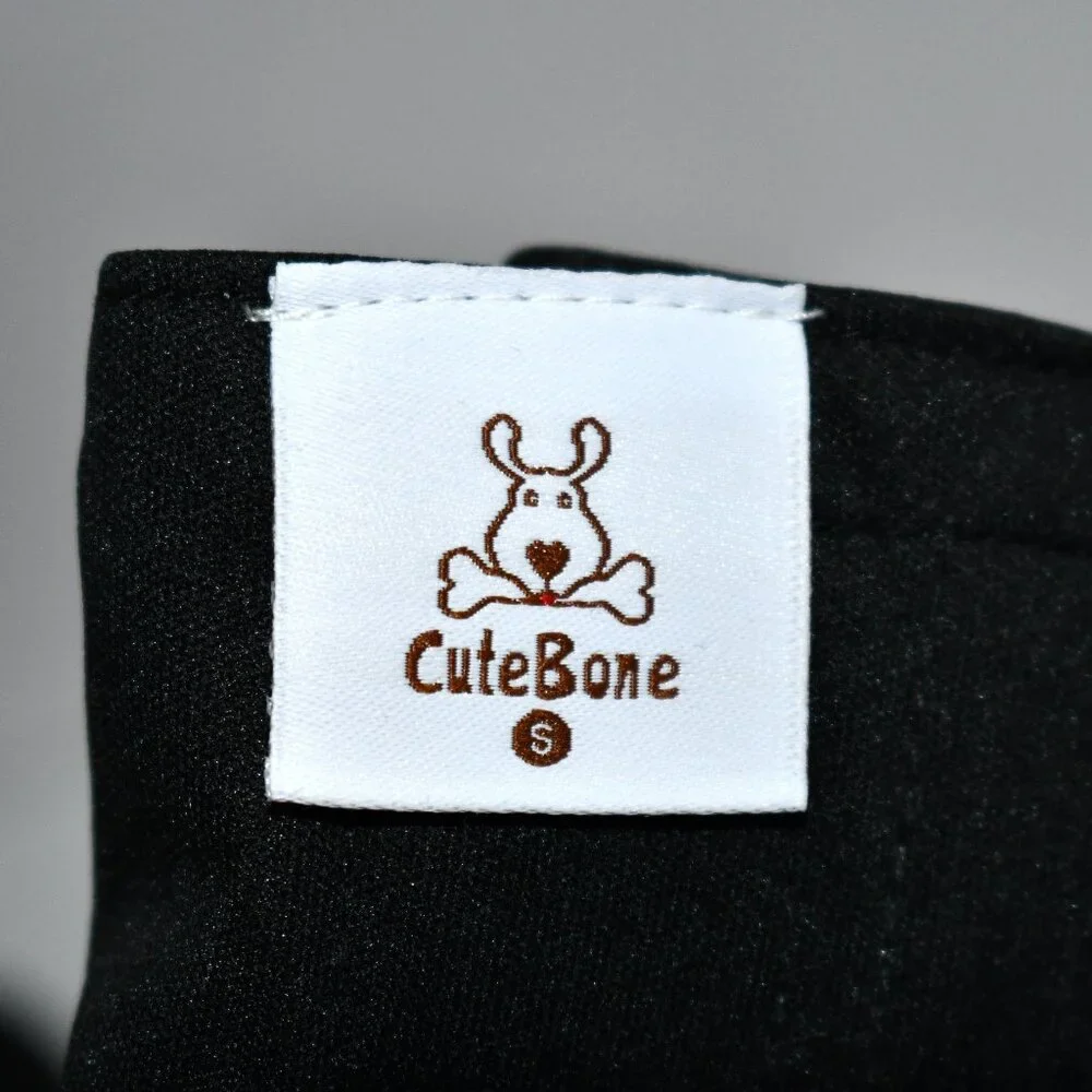 CuteBone Dog Diapers Female Washable SMALL 3 Pack in Black NWOT